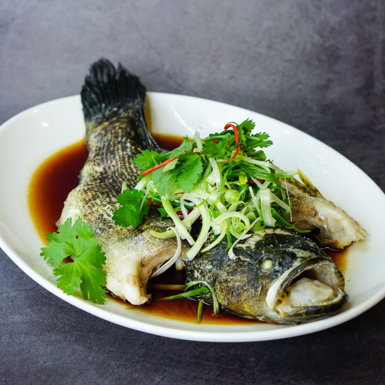Steamed Soon Hock Fish
